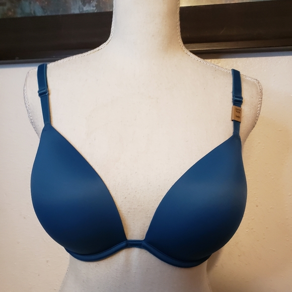 Pink Victoria's Secret  Wear Everywhere  Super Push-up  Bra - Picture 1 of 7